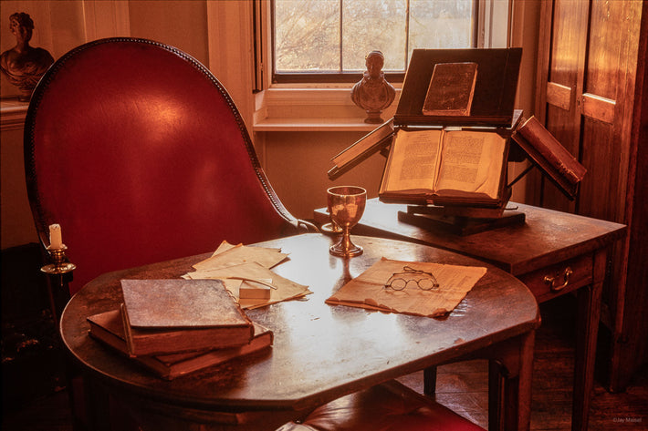 Thomas Jefferson No 21, Monticello Interior