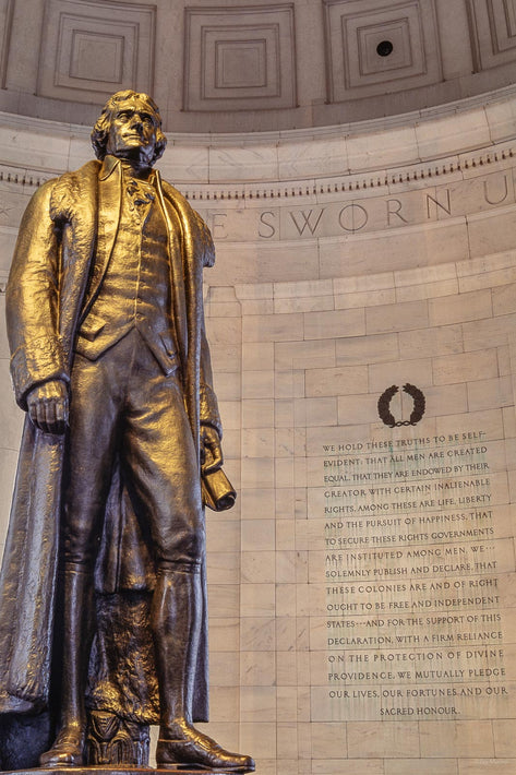 Thomas Jefferson No 46, Statue in Jefferson Memorial