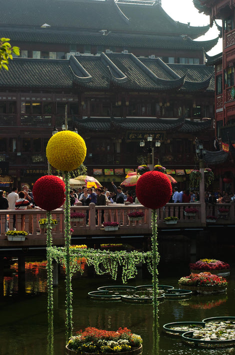 Water Garden and Buildings, Shanghai