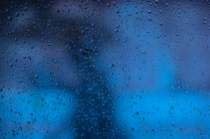 Rain Blue Shot from Taxi, Beijing