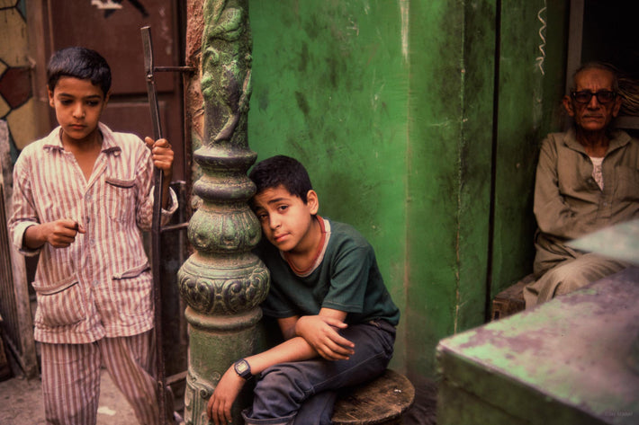 Two Kids and Old Man, Egypt