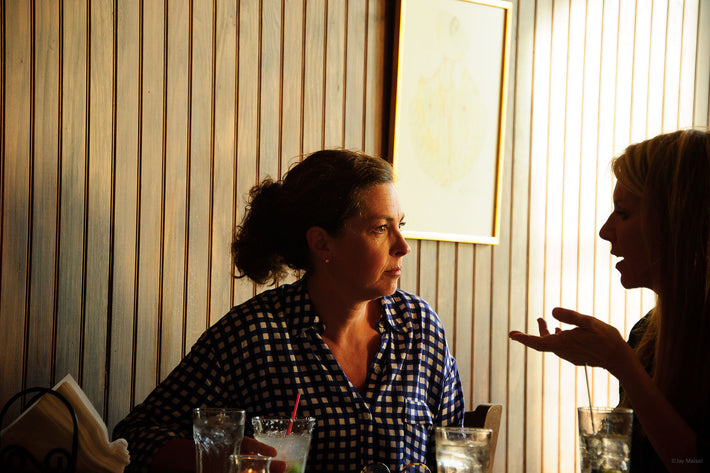 Two Women Talking, Maine