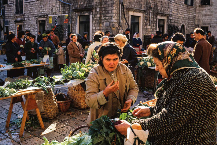 Market, Backlit, Dubrovnik