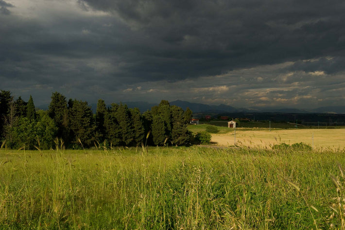 Countryside, Dark Sky, Rome