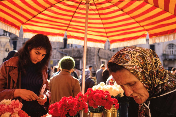 Market, Umbrella, Dubrovnik