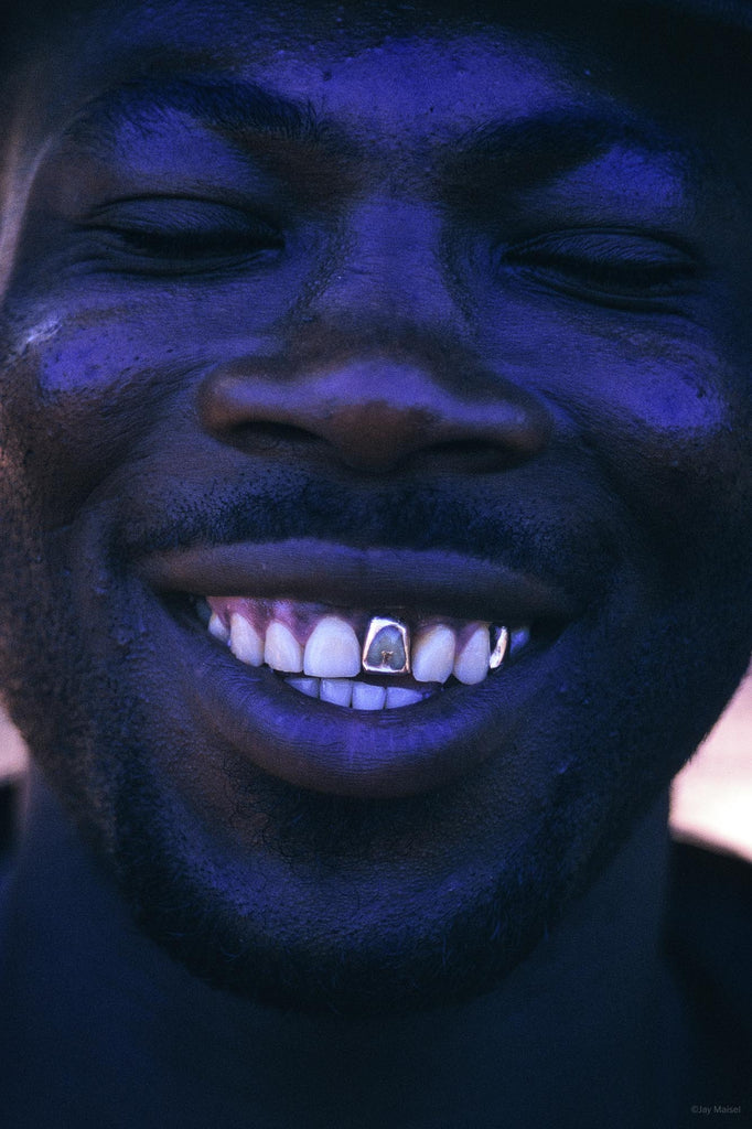 Man with Gold Tooth Smiling, Jamaica – Jay Maisel