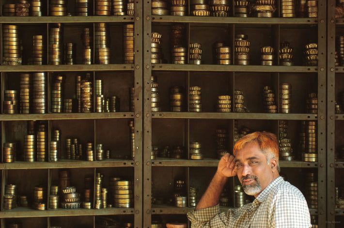 Red Haired Man, Wall of Metal, Mumbai