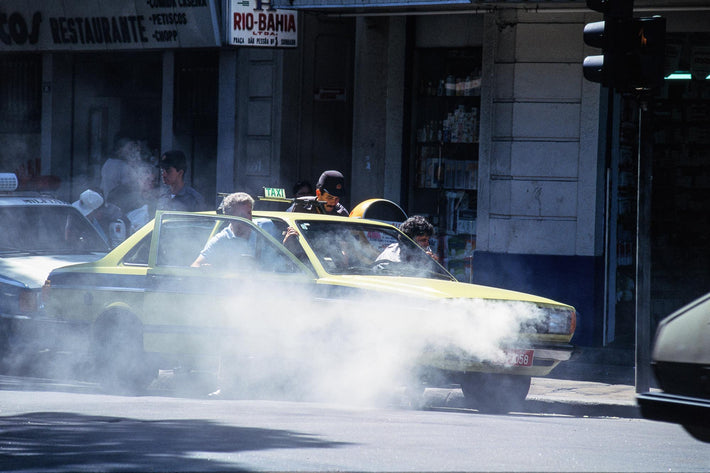 Car with Smoke, Rio de Janeiro