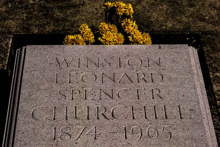 Churchill's Gravestone, Blandon, England