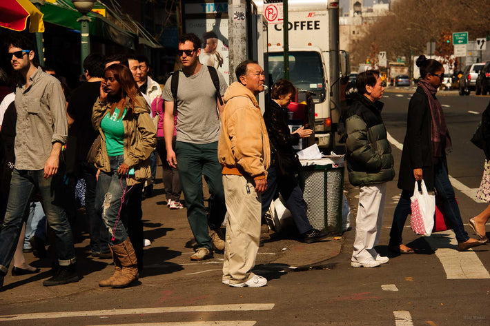 Crowded Street, NYC