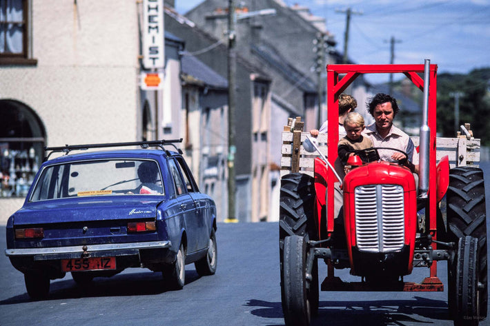 Red Tractor, Dad and Kid, Ireland