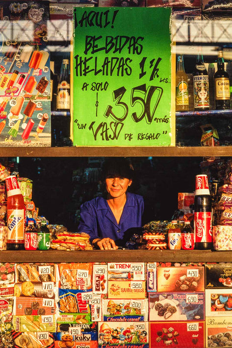 Woman in Stall, Chile