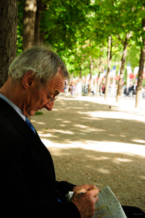 Man with Glasses, Paris