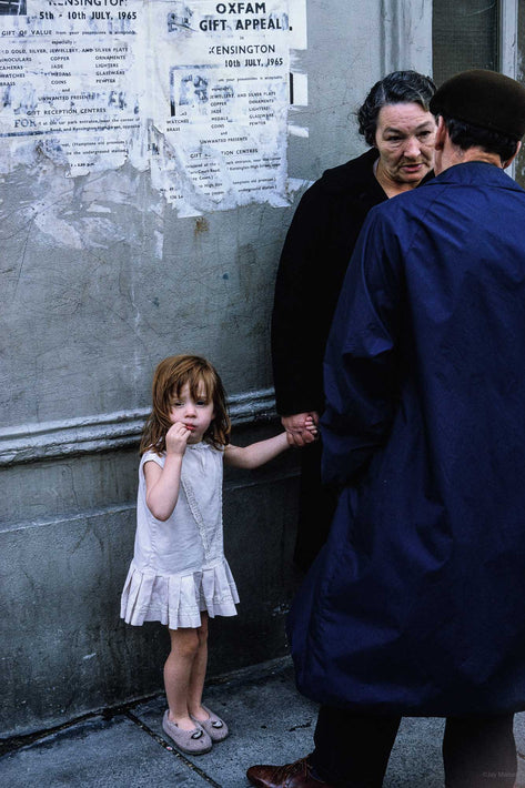 Mother and Child, Man in Blue, London