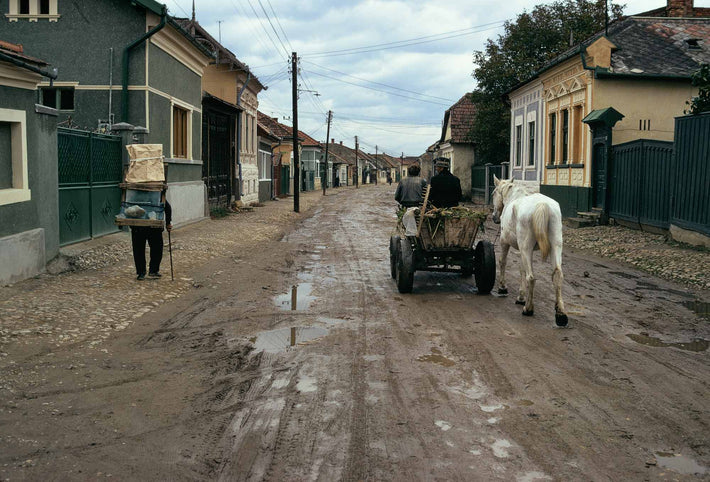 Street Scene in Cluj, Romania