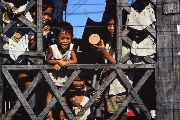 Four Smiling Kids, Philippines