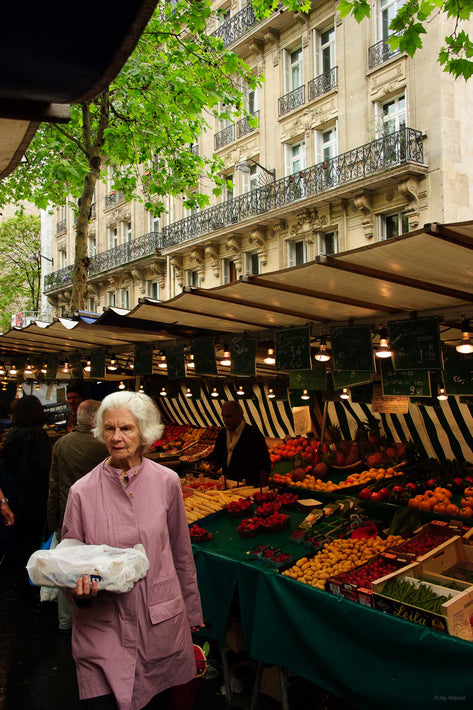 Grey Haired Woman, Paris