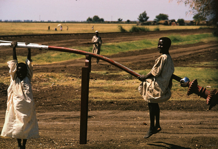 Boy on Balance Bar, Khartoum